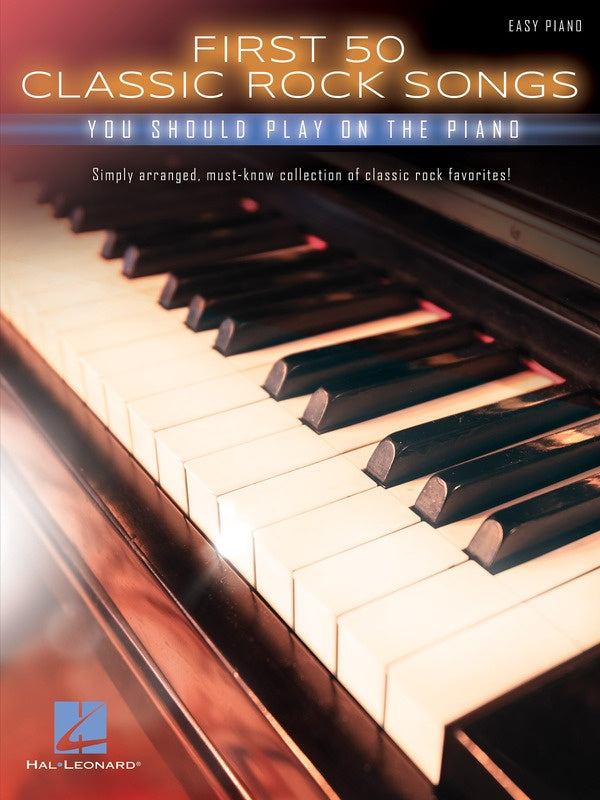 FIRST 50 CLASSIC ROCK SONGS PLAY PIANO PianoMax by Kawai
