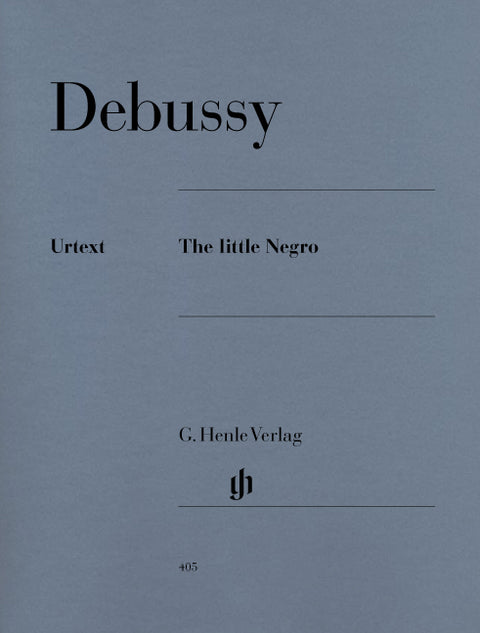 DEBUSSY - LITTLE NEGRO PIANO URTEXT