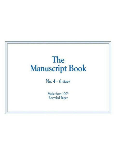 MANUSCRIPT BK 4 INTERLEAVED RECYCLED 24PP 6 STAV