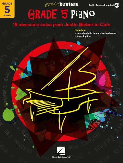 GRADEBUSTERS GRADE 5 PIANO BK/OLA