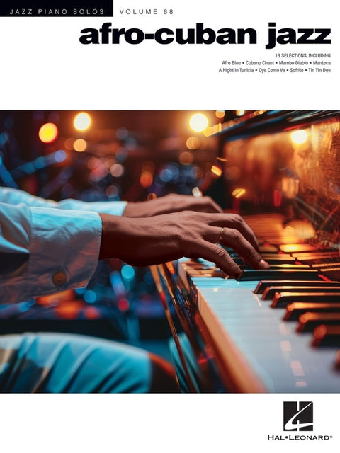 AFRO-CUBAN JAZZ JAZZ PIANO SOLO SERIES VOL 68 JPS