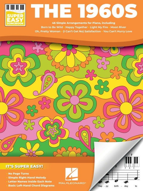 THE 1960S SUPER EASY SONGBOOK
