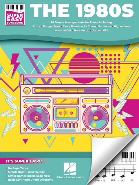 THE 1980S SUPER EASY SONGBOOK