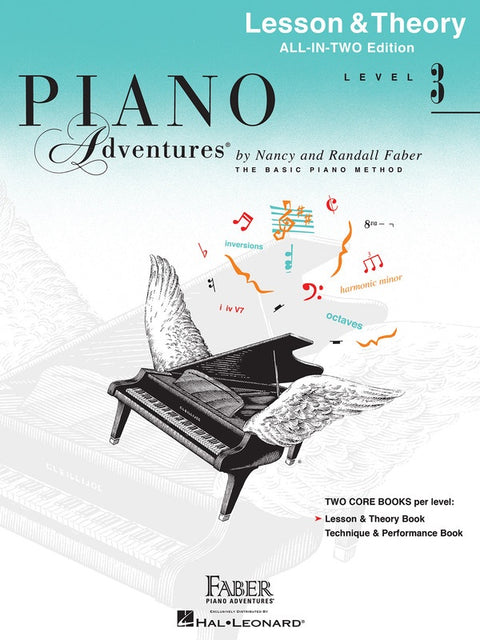 PIANO ADVENTURES ALL IN TWO 3 LESSON THEORY