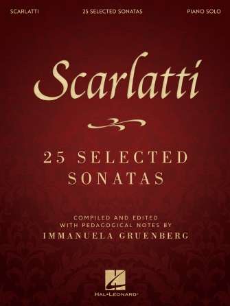 SCARLATTI - 25 SELECTED SONATAS ED GRUENBERG