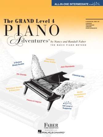 THE GRAND LEVEL 4 PIANO ADVENTURES ALL-IN-ONE