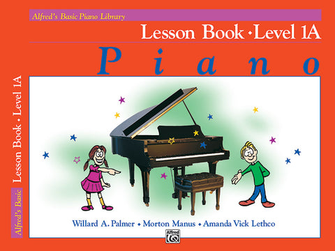 ALFREDS BASIC PIANO LIBRARY LESSON BK 1A
