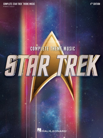 COMPLETE STAR TREK THEME MUSIC FOR PIANO SOLO 4TH EDITION