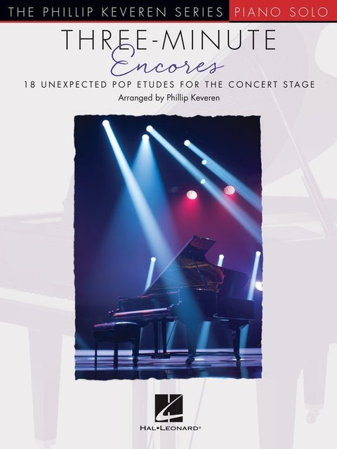 THREE MINUTE ENCORES 18 PIANO ETUDES KEREREN PIANO SOLO