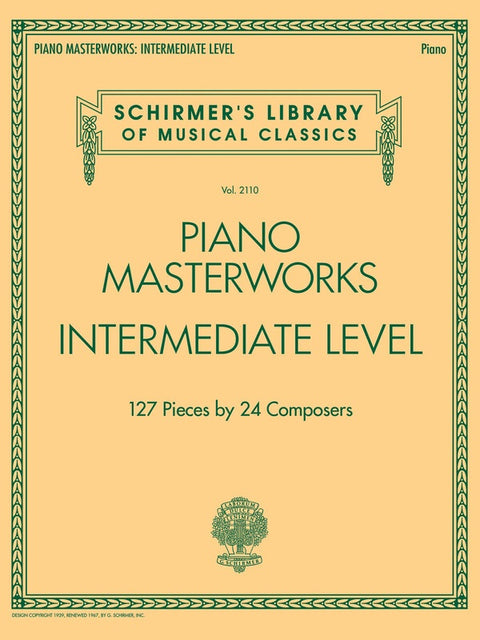 PIANO MASTERWORKS INTERMEDIATE LEVEL