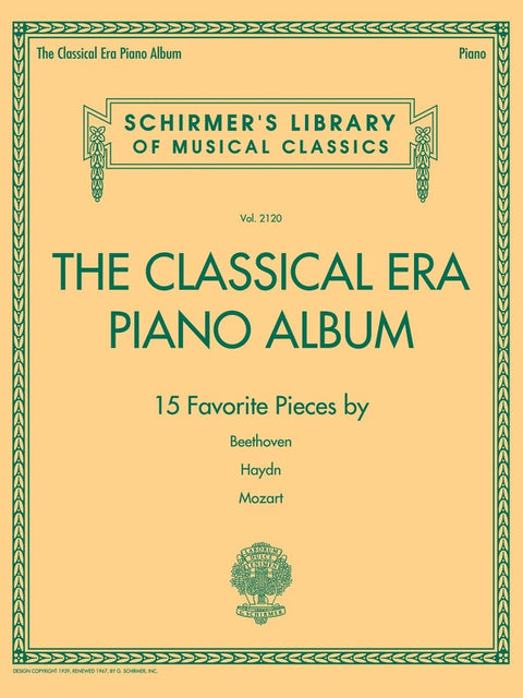 THE CLASSICAL ERA PIANO ALBUM