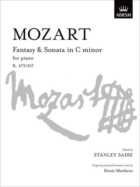 FANTASY AND SONATA K 475 AND K 457 C MIN