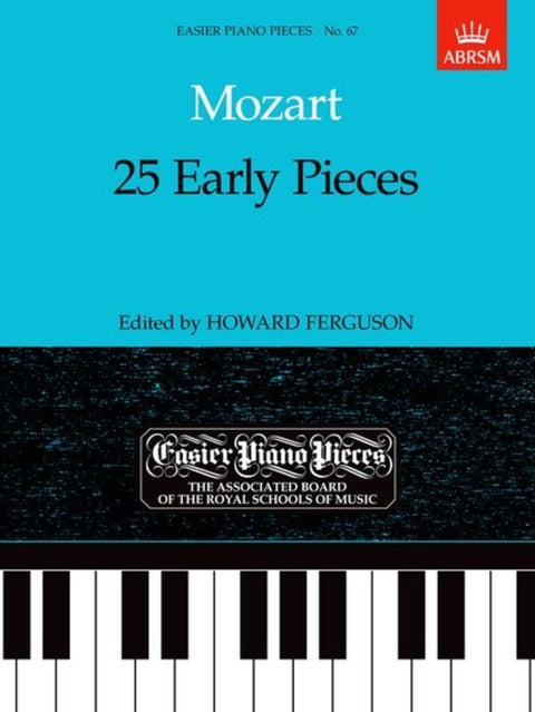MOZART - 25 EARLY PIECES