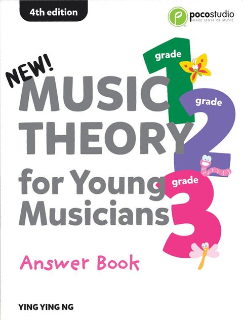 MUSIC THEORY FOR YOUNG MUSICIANS GRADES 1-3 ANSWER BOOK