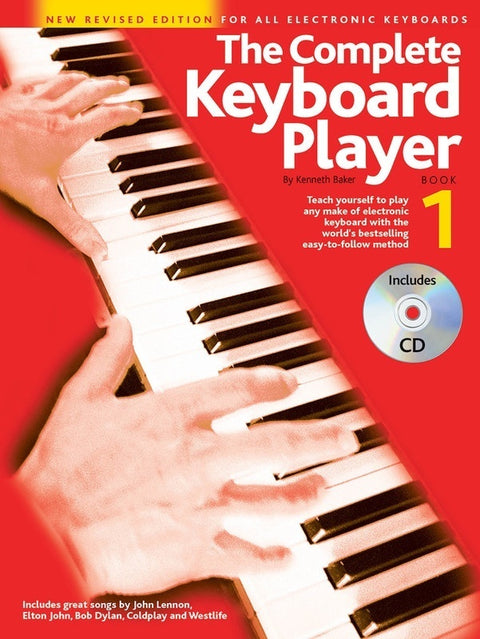 COMPLETE KEYBOARD PLAYER BK 1 REVISED BK/CD