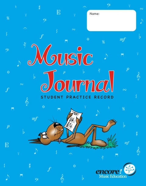 MUSIC JOURNAL STUDENT PRACTICE RECORD