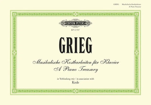 GRIEG - A PIANO TREASURY
