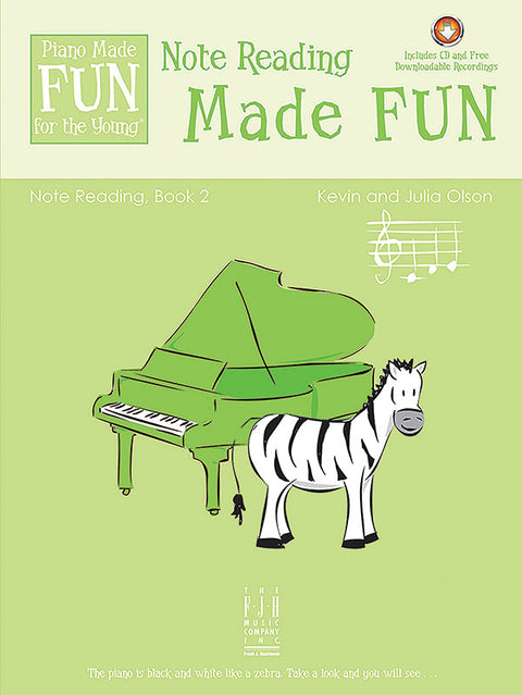 NOTE READING MADE FUN BK 2 BK/CD