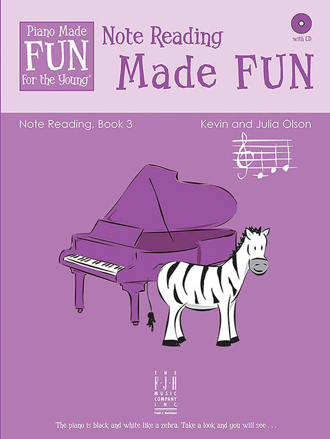 NOTE READING MADE FUN BK 3 BK/CD