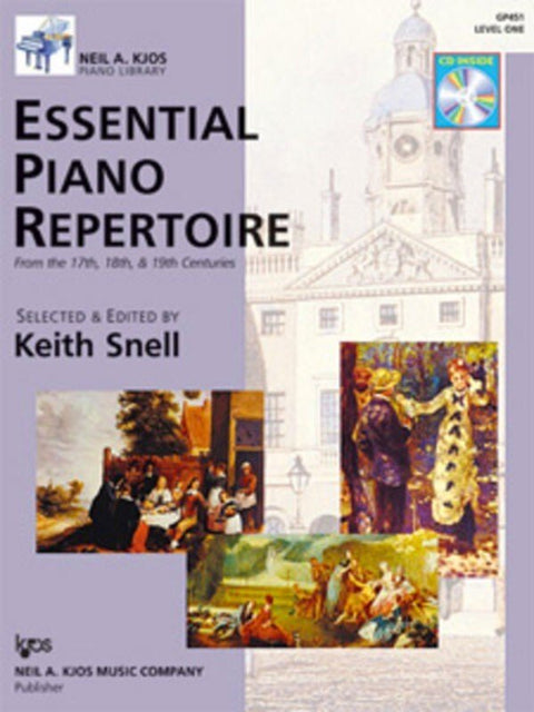 ESSENTIAL PIANO REPERTOIRE LEV 1 17TH/18TH/19TH CENTURIES