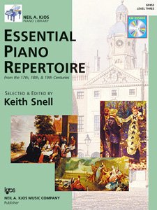 ESSENTIAL PIANO REPERTOIRE LEV 3 17TH/18TH/19TH CENTURIES