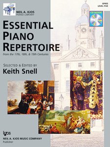 ESSENTIAL PIANO REPERTOIRE LEV 5 17TH/18TH/19TH CENTURIES