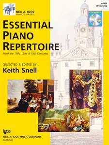 ESSENTIAL PIANO REPERTOIRE LEV 9 17TH/18TH/19TH CENTURIES