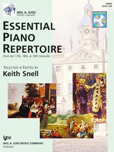 ESSENTIAL PIANO REPERTOIRE LEV 10 17TH/18TH/19TH CENTURIES