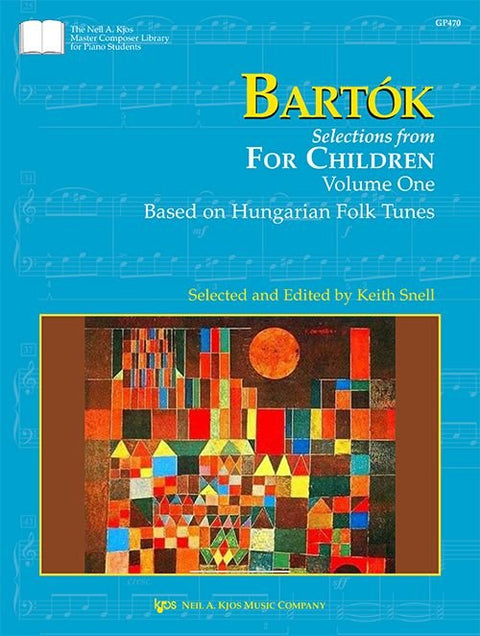 BARTOK - SELECTIONS FROM FOR CHILDREN VOL 1 FOR PIANO