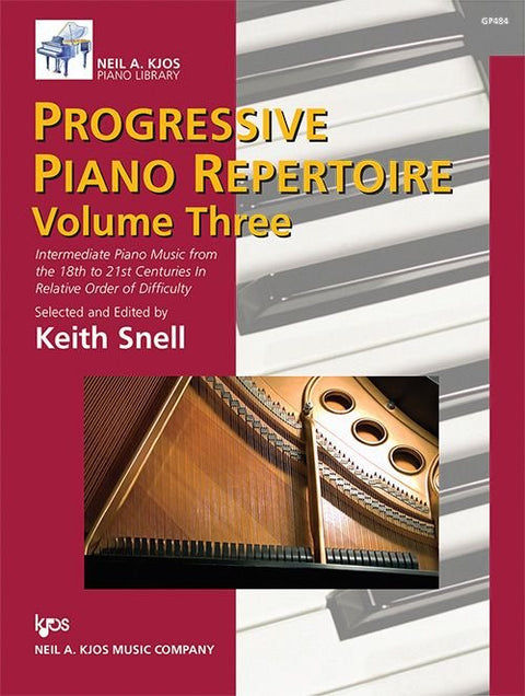 PROGRESSIVE PIANO REPERTOIRE VOL 3