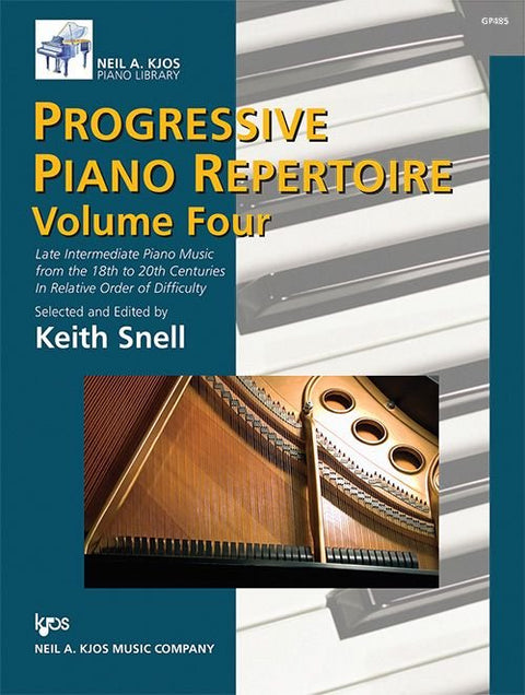 PROGRESSIVE PIANO REPERTOIRE VOL 4