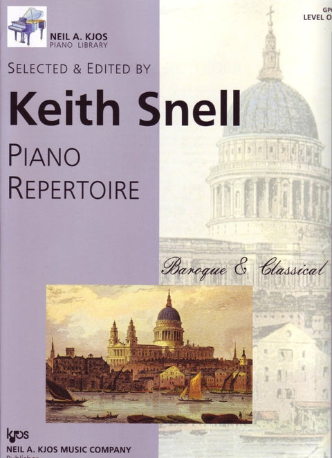 PIANO REPERTOIRE BAROQUE & CLASSICAL LEV 1