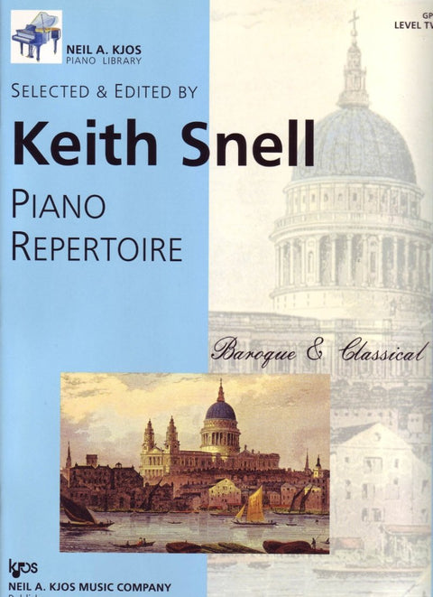 PIANO REPERTOIRE BAROQUE AND CLASSICAL LEVEL 2