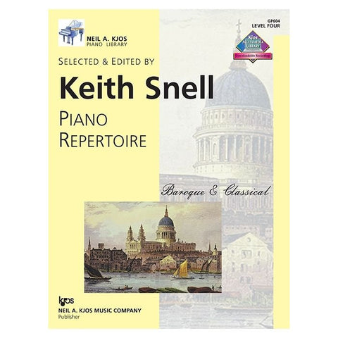PIANO REPERTOIRE BAROQUE AND CLASSICAL LEVEL 4