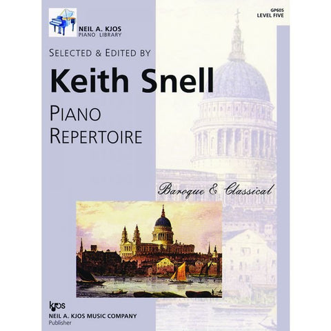 PIANO REPERTOIRE BAROQUE AND CLASSICAL LEVEL 5