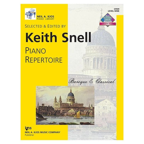 PIANO REPERTOIRE BAROQUE & CLASSICAL LEV 9