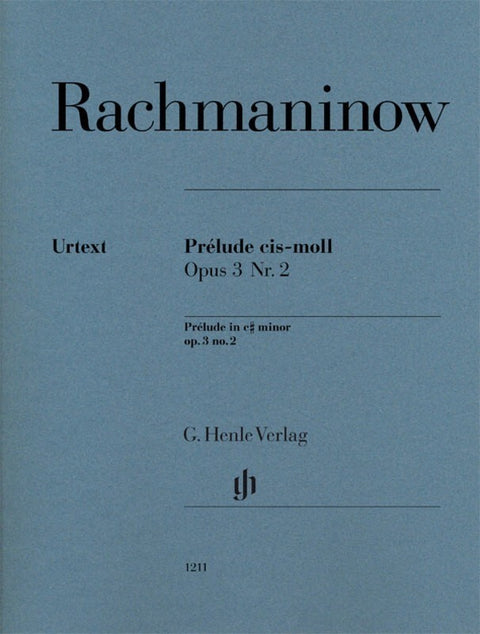 RACHMANINOFF - PRELUDE C SHARP MINOR OP 3 NO 2