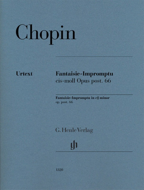 CHOPIN - FANTAISIE IMPROMPTU C SHARP MIN OP POST 66 PIANO