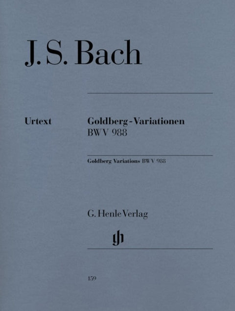 BACH - GOLDBERG VARIATIONS BWV 988 URTEXT