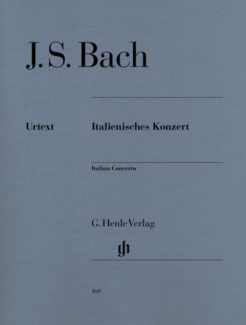 BACH - ITALIAN CONCERTO BWV 971 URTEXT