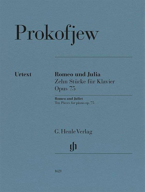 PROKOFIEFF - ROMEO AND JULIET OP 75 TEN PIECES FOR PIANO