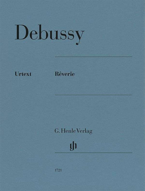 DEBUSSY - REVERIE FOR PIANO URTEXT