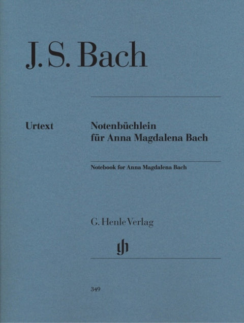BACH - ANNA MAGDALENA NOTEBOOK COMPLETE URTEXT