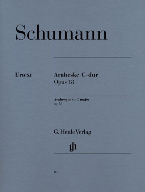 SCHUMANN - ARABESQUE C MAJOR OP 18 URTEXT