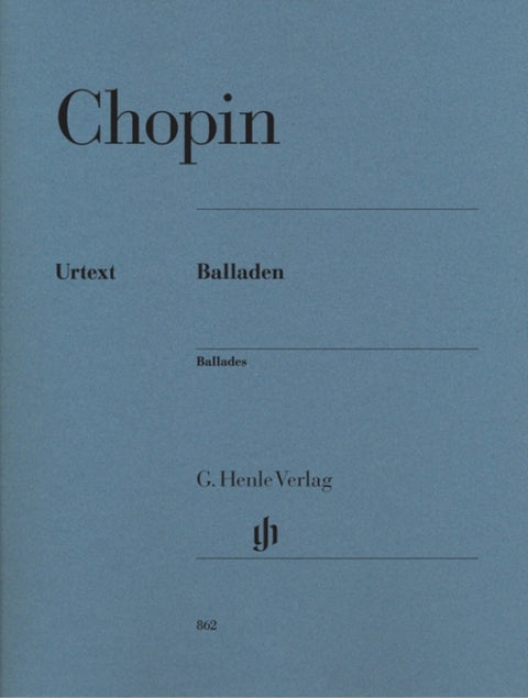CHOPIN - BALLADES URTEXT ED MULLEMANN THEOPOLD