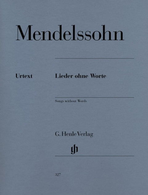 Mendelssohn Songs without words Piano Works Volume 3
