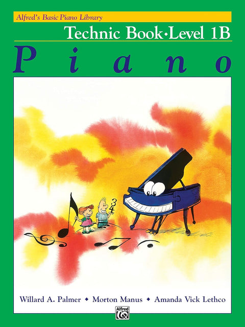 Alfred's Basic Piano Library Technic Book Level 1B