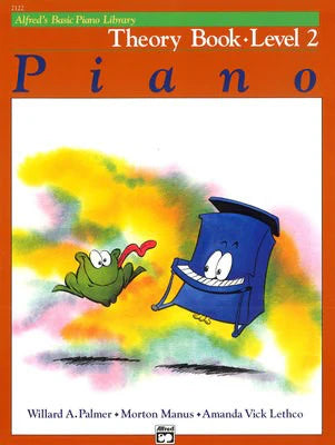 Alfred's Basic Piano Library Theory Book Level 2