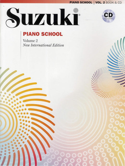 Suzuki Piano School Vol. 2 Book & CD