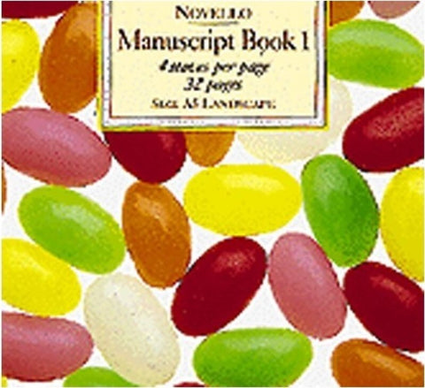 NOVELLO MANUSCRIPT BK 1 4 STAVE A5 32 PAGES